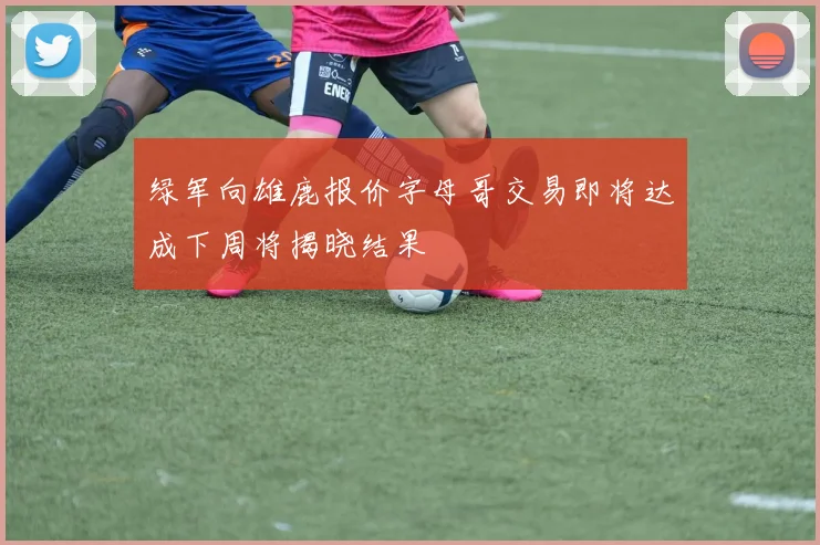 绿军向雄鹿报价字母哥交易即将达成下周将揭晓结果